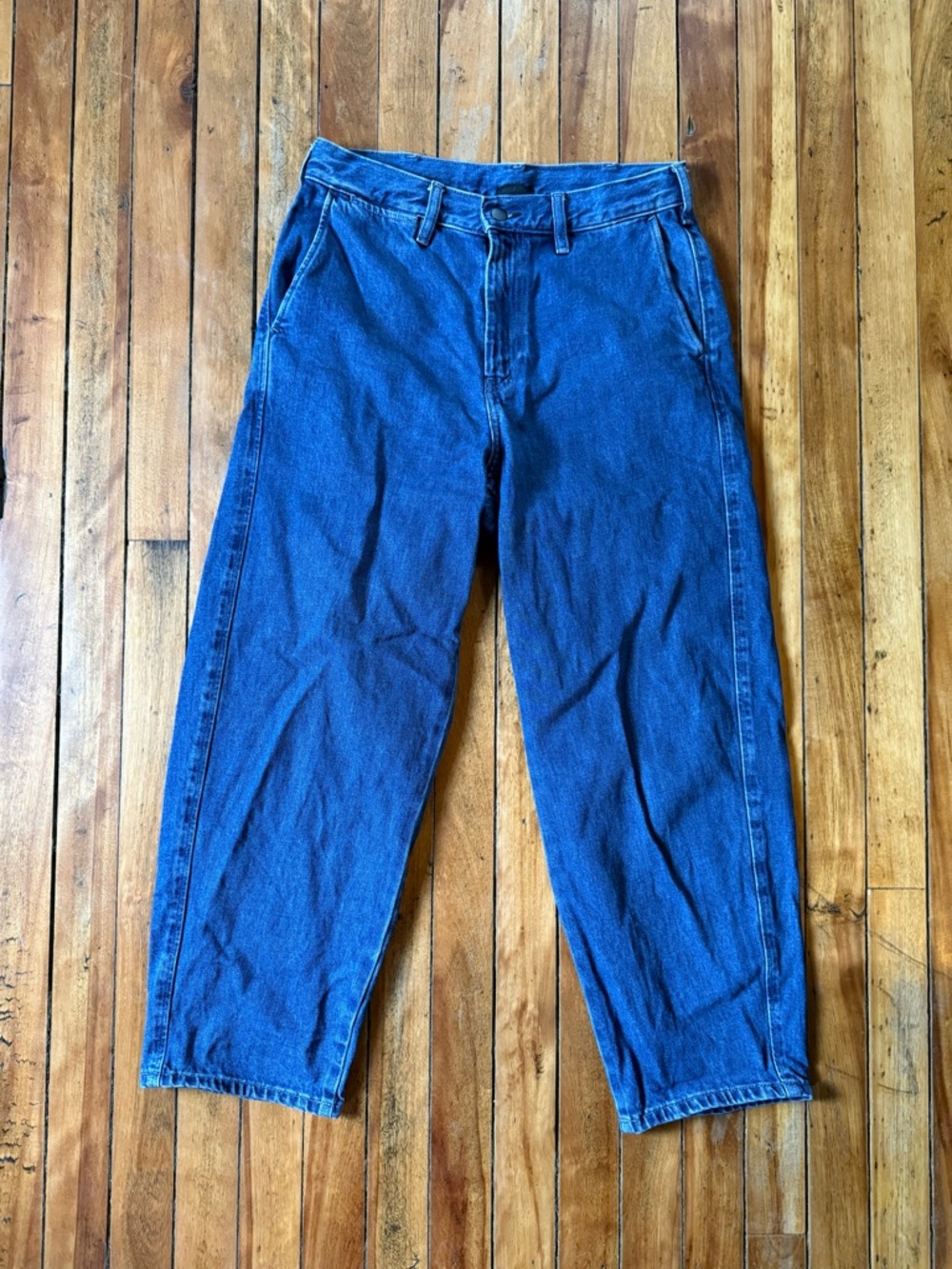Uniqlo Men’s Straight Jeans in Blue